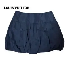 美品✨ルイヴィトン　 シルク素材　バルーンスカート フランス製　38