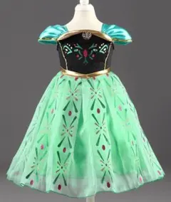 120 アナと雪の女王　ドレス　プリンセス　ハロウィン　ディズニー　お姫様