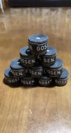 GOSEN グリップテープ 10個★迅速発送 黒色✳︎ゴーセンマイバチ8