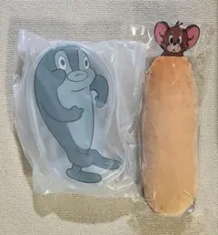 トムとジェリーハッピーくじ　D賞さかなポーチ　ジェリー