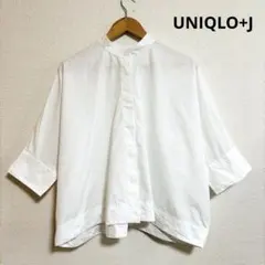♡UNIQLO+J♡ スーピマコットンドルマンスリーブシャツ　 7分袖