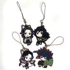 鬼滅の刃ストラップ冨岡義勇&胡蝶しのぶ