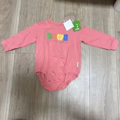 【 BOWA by BEAMS DESIGN 】ピンク ロンパース 80サイズ