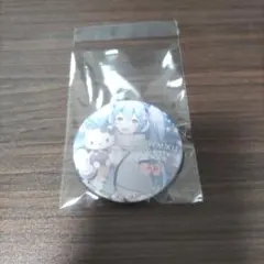 北海道限定 SNOW MIKU 雪ミク　初音ミク 缶バッチ