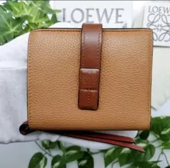 ロエベ　折り財布　コンパクトジップウォレット　アナグラム