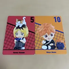 ハイキュー!! ポップマート POP MART 日向翔陽 孤爪研磨　カード