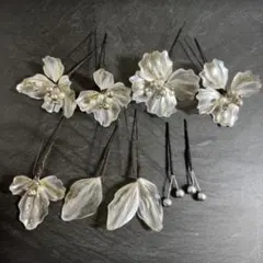 アメリカンフラワー 9本セット ヘアアクセ ヘアピン