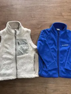 【最終値下】モンベル　フリースセット　ベビー　90cm