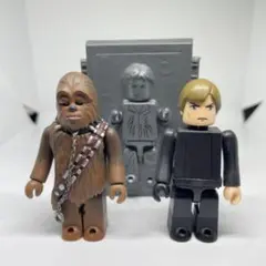 ●スターウォーズ●キューブリック チューバッカ ルークスカイウォーカー ハンソロのサムネイル