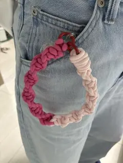 スマホストラップ　ハンドメイド　パラコード