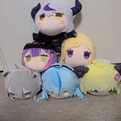 ホロライブプロダクション 寝そべりぬいぐるみ ６点セット