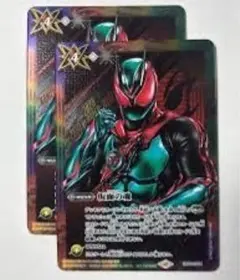 バトルスピリッツ　仮面の魂【プロモ・レリーフ・仮面ライダーゼッツ】2枚セット