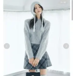 リリーブラウン ロービングチェックスカショーパン