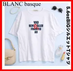 BLANC basque✨5.6ozBIGシルエットTシャツ 　ホワイトのサムネイル