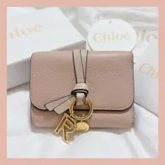 極美品 Chloe クロエ 三つ折り財布 チャーム付き M93 - メルカリ