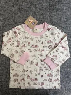 アンパンマン　トレーナー　ドキンちゃん　コキンちゃん　薄手　総柄　95