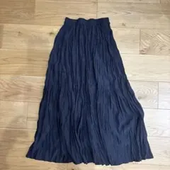 INES DE LA FRESSANGE ブラックプリーツスカート XS