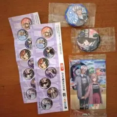 にじさんじ　イブラヒム　夜見れな　缶バッチ　カード くら寿司 ビッくらポン 景品