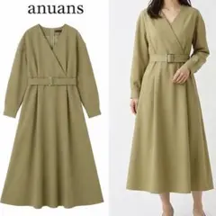 anuans / ビッグラペルトレンチコート - メルカリ