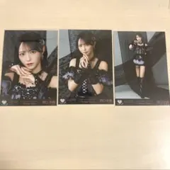 イコラブ 野口衣織 アリーナツアー2025衣装 生写真 黒衣装 コンプ