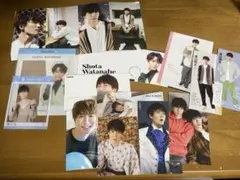 SnowMan 渡辺翔太 2022年カレンダー特典 トレカ 厚紙切り抜きセット