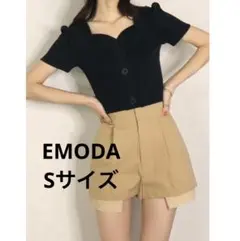 新品タグ付き✨EMODAカットオフハイウエストショートパンツ