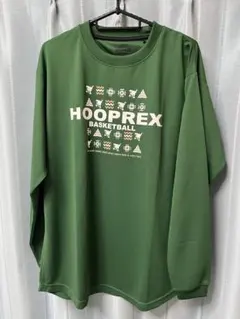 HOOPREX ロングスリーブシャツ 緑
