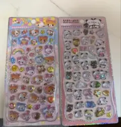 ハムハムカフェともちもちパンダ　ボンボンドロップシール