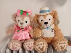 ★お値下げ★ダッフィー・シェリーメイ　ＳＳぬいぐるみ