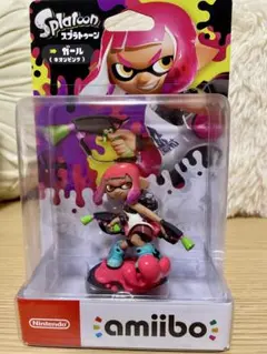 Splatoon amiibo ガール ネオピンク スプラトゥーン アミーボ