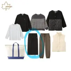 LOGOS DAYS ロングスカート ブラック M 新品未使用　裏起毛