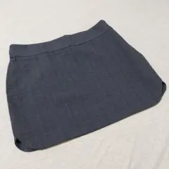 ZARA★ザラ タイトスカート ミニスカート グレー×ブラウンのサムネイル