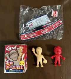 広島カープ フィギュア2点+ プレーヤーブレス 菊池涼介
