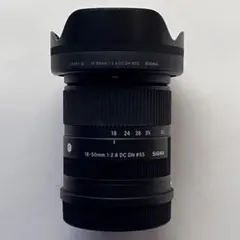 シグマ 18-50mm F2.8 DC DN Lマウント フード・フィルター付