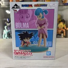 一番くじ　ドラゴンボール 孫悟空＆ブルマ　フィギュア　ラストワン賞