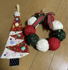ハンドメイド！クリスマスリース&ツリー！