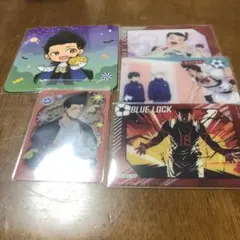 ブルーロック まとめ売り クリアカード コースター 馬狼 照英