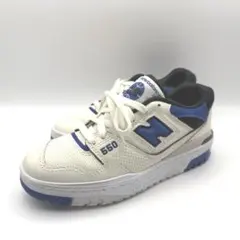 New Balance BB550VTA バスケットシューズ 白/青 22.5