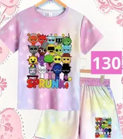 スプランキー　Tシャツ パンツ　上下セット　ピンク　紫　130 c10