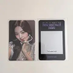 IVE ソウルコン アンコン ワルツ スクラッチ ランダム トレカ ウォニョン