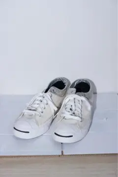 希少　converse Jack Purcell ホワイト スニーカー　90s