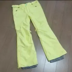 sista.j イエロー スノボパンツ