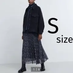 UNIQLO:C ユニクロC シフォンプリーツスカート