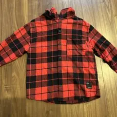 【ZARA】フード付きシャツ