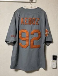 Keboz 新品ベースボールシャツ ネイビー Lサイズ - メルカリ