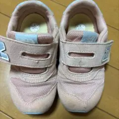 15.5！New Balance 373 ピンク キッズシューズ