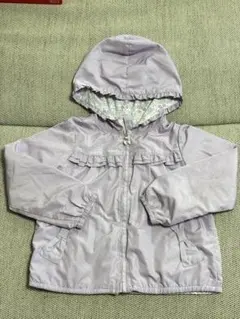 エニィファム♡リバーシブルウインドブレーカー♡120♡パープル
