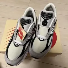 New Balance 990 ホワイト/ブラック