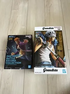 【新品未開封】ワンピース　マルコ、トラファルガーロー　フィギュア
