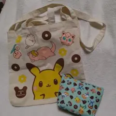 ミスタードーナツ福箱2021　ポケモン　トートバッグ&ポーチ